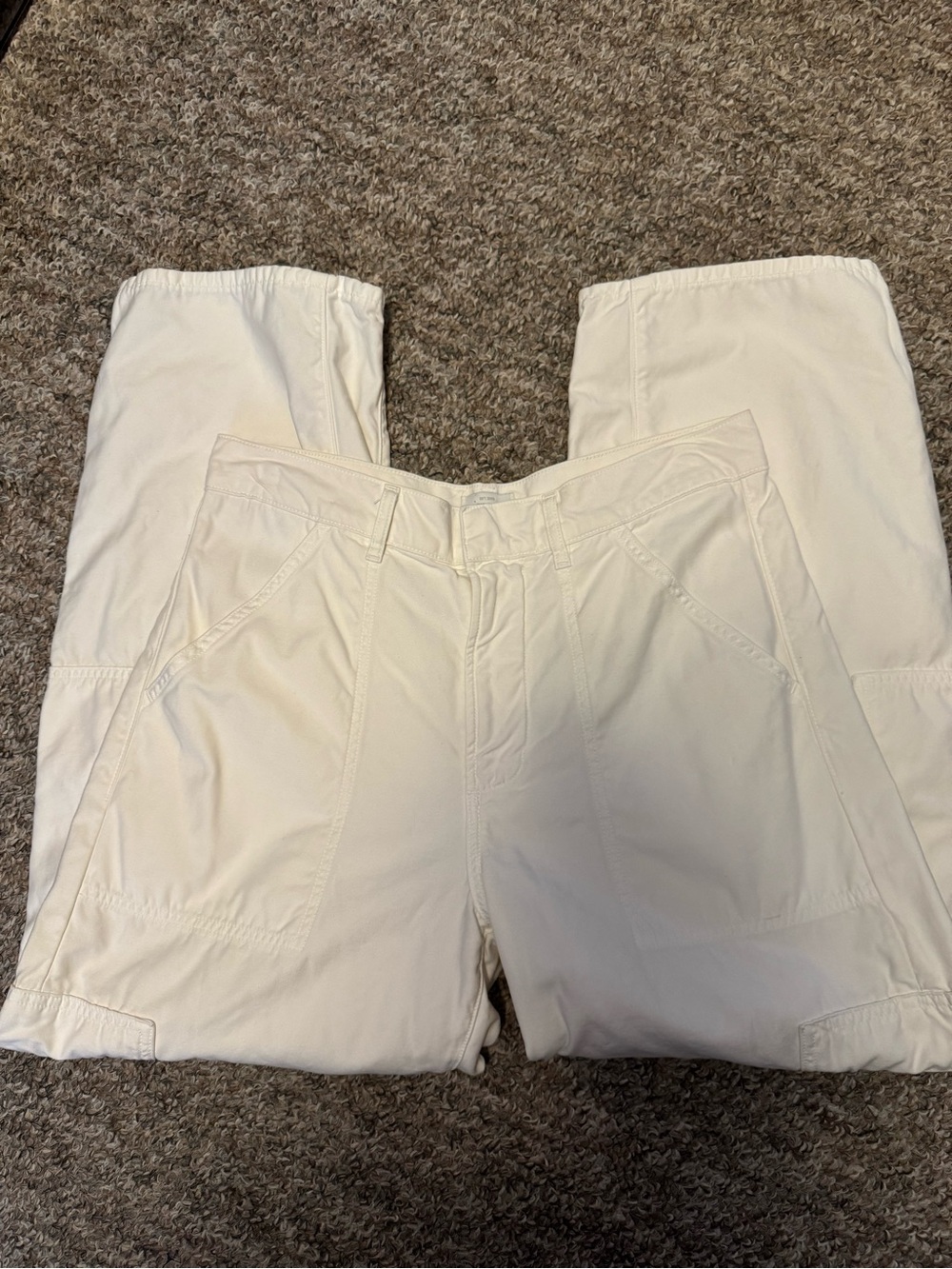Citizens Of Humanity white Marcelle cargo pants